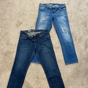 Kut from the Kloth Catherine Boyfriend Jeans - size 12 (2 pairs)